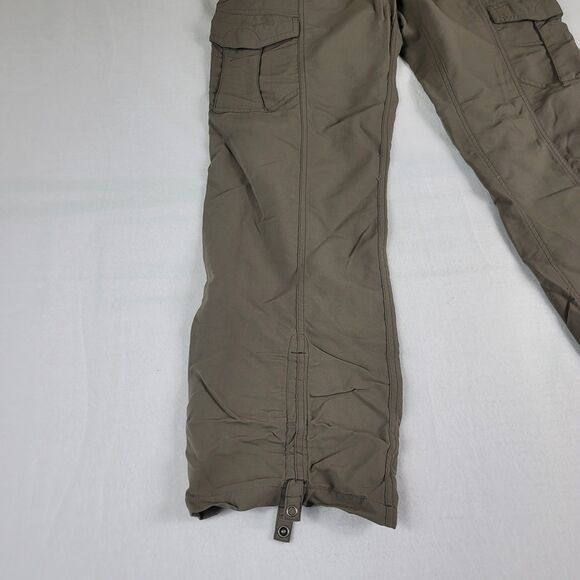 ExOfficio Insect Shield technology Olive Green Women's Cargo Pants Size 10 - Picture 6 of 8